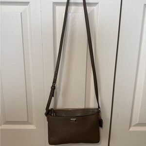 Coach Taupe Crossbody Bag